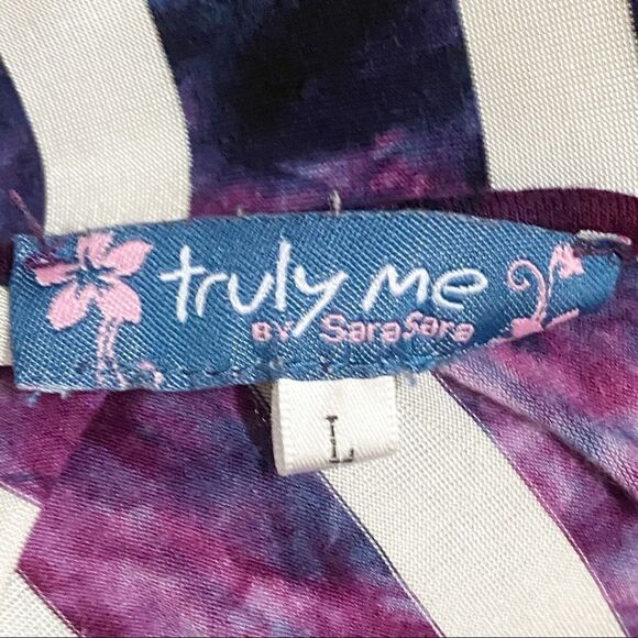 Truly Me (Nordstrom) girls purple top - Picture 6 of 6